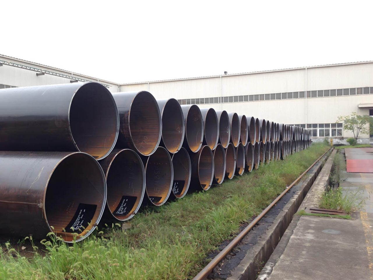 double welding pipe