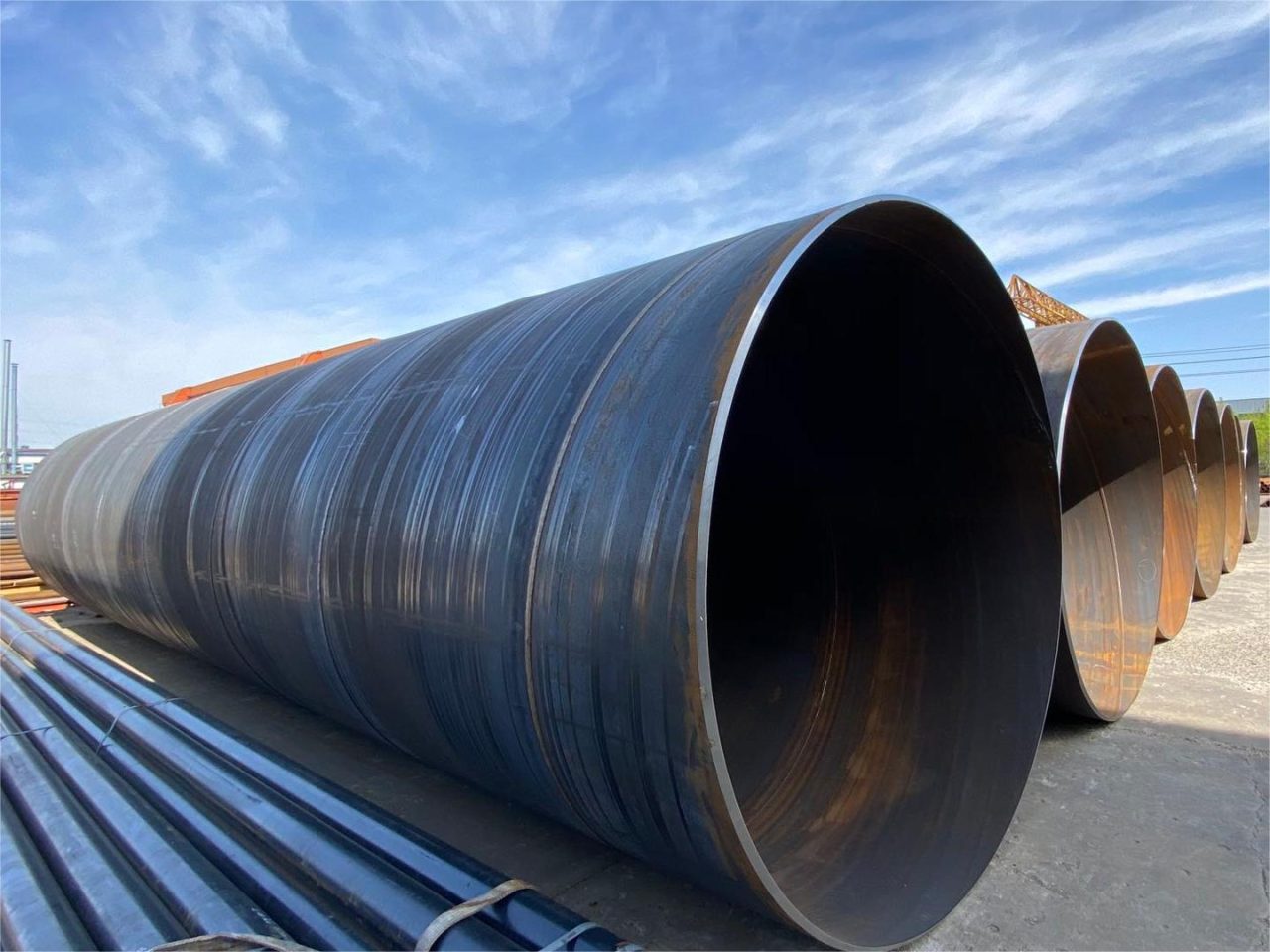 large diameter dsaw steel pipe